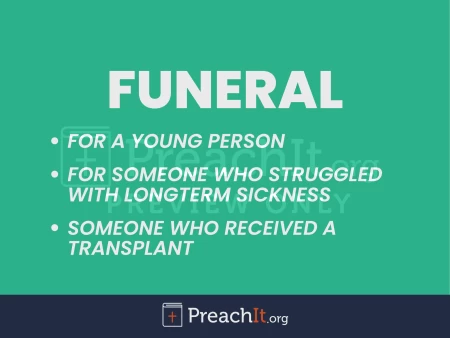 Funeral of A Young Person-Long Term Sickness-Received a Transplant