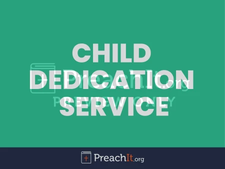 Child Dedication Service