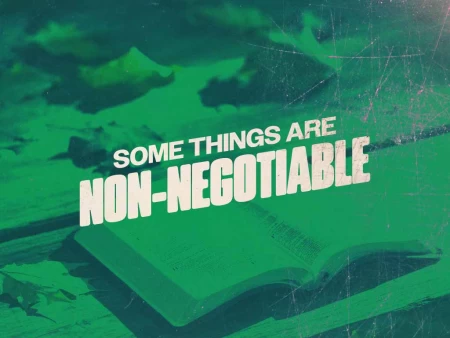 Some Things Are Non-Negotiable