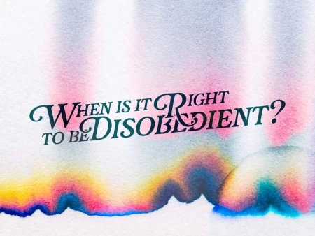 When is it Right to be Disobedient?