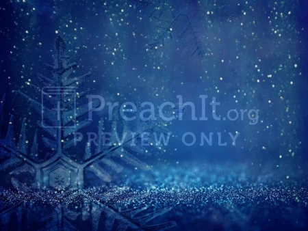 Christmas Worship Background Blue
