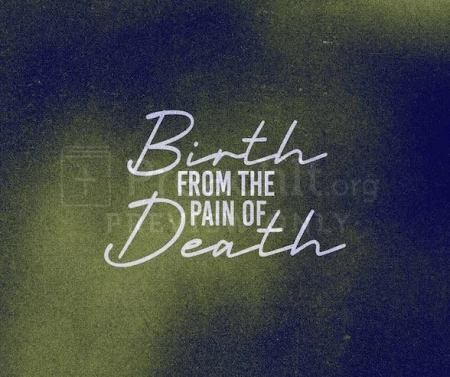 Birth From The Pain Of Death