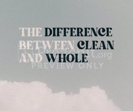 The Difference Between Clean and Whole