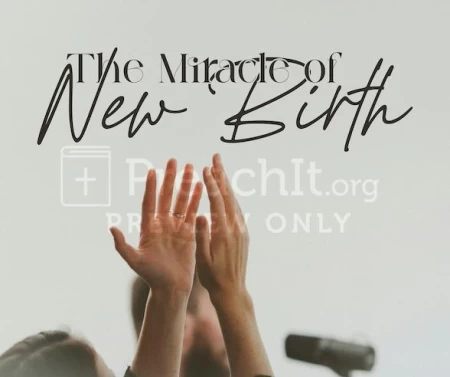 The Miracle Of New Birth