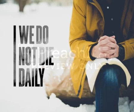 We Do Not Die Daily
