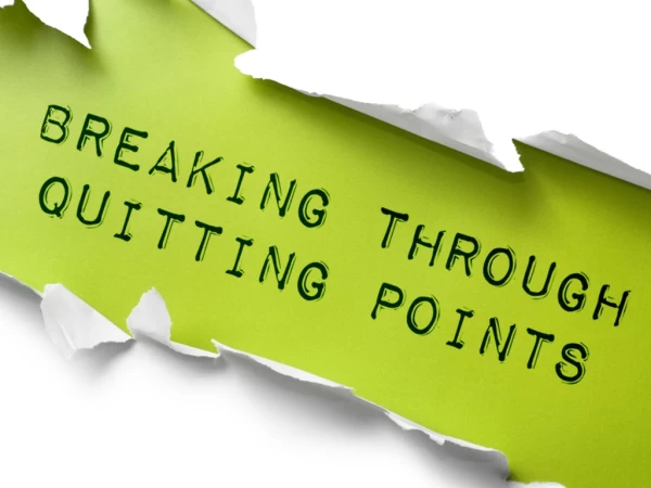 Breaking Through Quitting Points