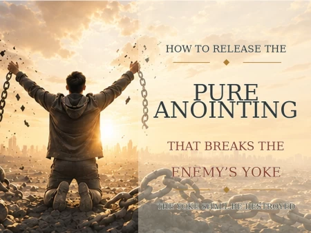 How to Release The Pure Anointing That Breaks The Enemies Yoke